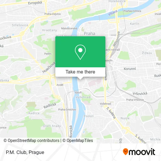 Карта P.M. Club