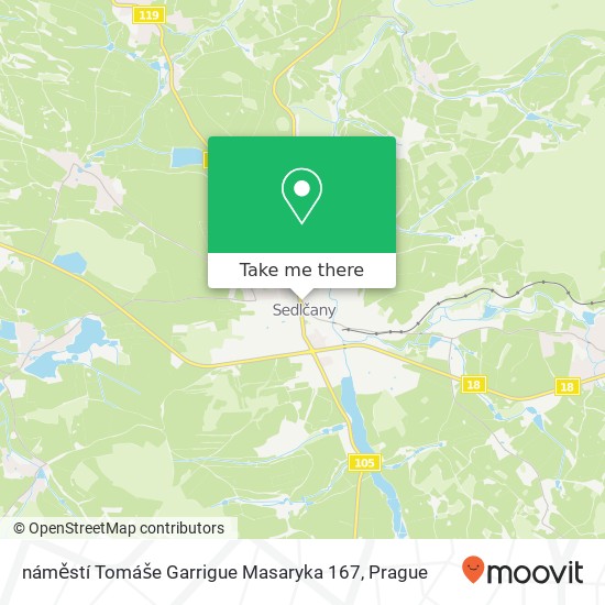 náměstí Tomáše Garrigue Masaryka 167 map