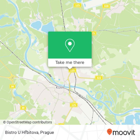 Bistro U Hřbitova map