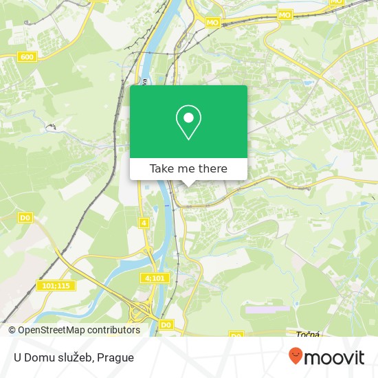 U Domu služeb map