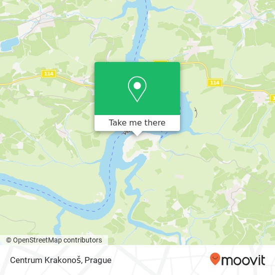 Centrum Krakonoš, Živohošť 257 56 Křečovice map