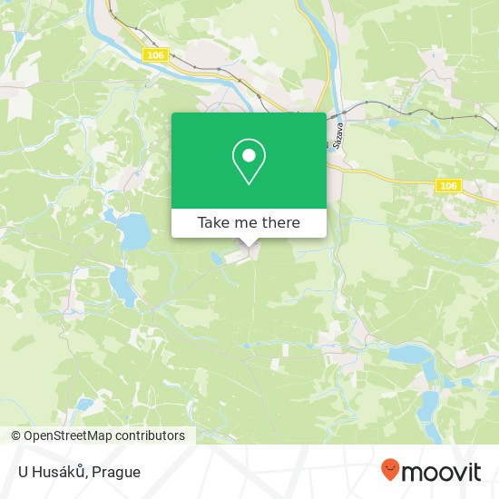 Карта U Husáků, Chářovice 257 41 Chářovice
