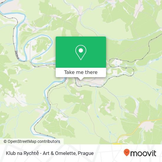 Klub na Rychtě - Art & Omelette, náměstí Míru 30 285 07 Rataje nad Sázavou map