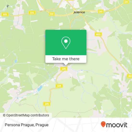 Persona Prague, Psárská 252 44 Psáry map