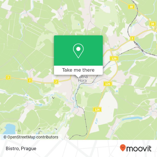 Bistro, Komenského náměstí Kutná Hora map