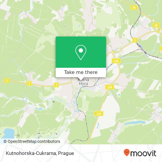 Kutnohorska-Cukrarna, Komenského náměstí 76 / 8 284 01 Kutná Hora map