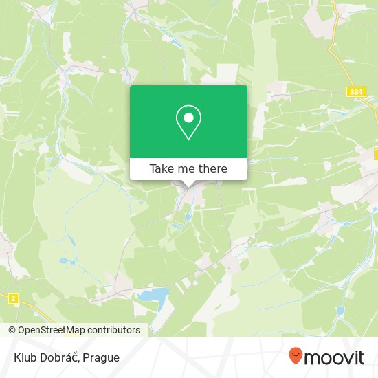 Klub Dobráč map