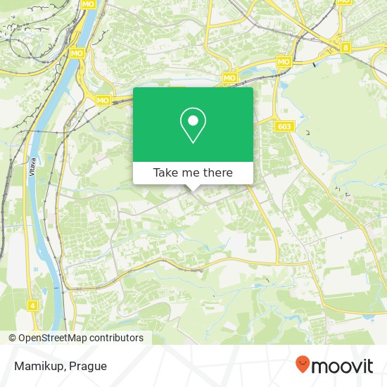 Mamikup, U Kamýku 6 142 00 Praha map