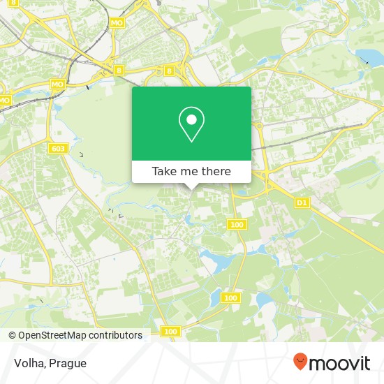 Volha, K Verneráku 950 / 45 148 00 Praha map