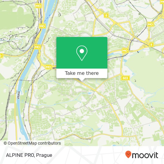 ALPINE PRO, Novodvorská 136 142 00 Praha map