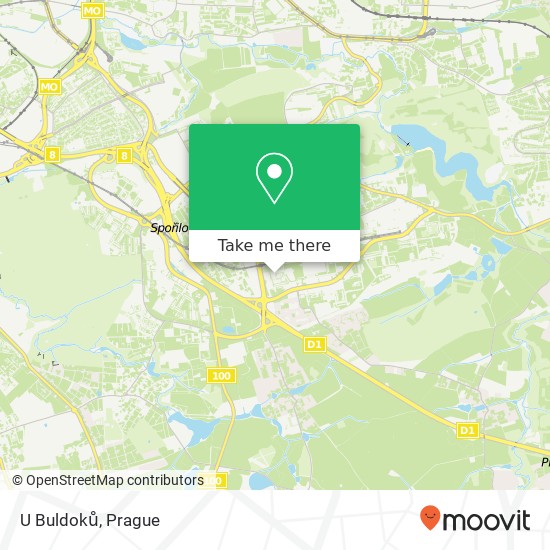 U Buldoků, Nad Opatovem 2 149 00 Praha map