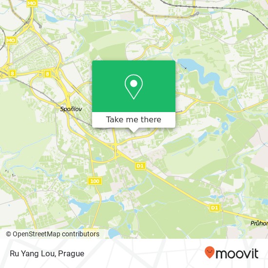 Ru Yang Lou, Křejpského 4 149 00 Praha map