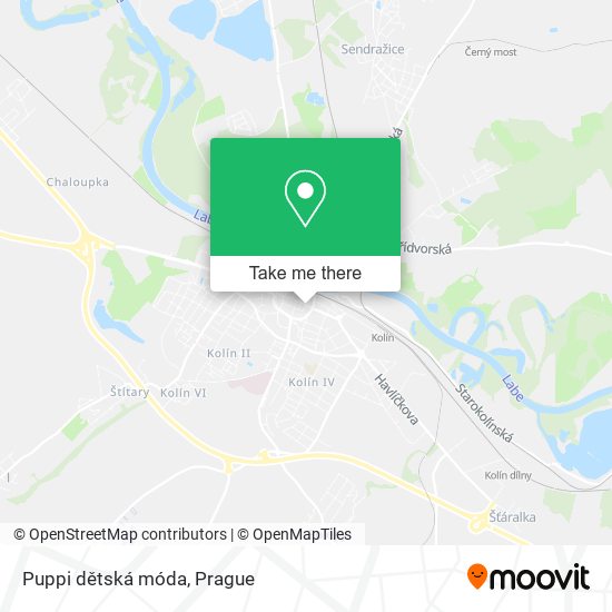 Puppi dětská móda map