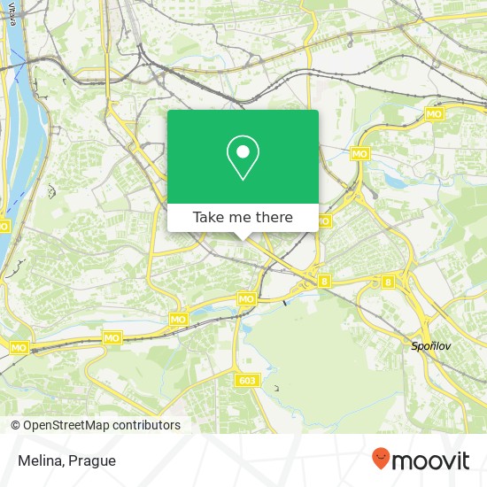 Melina, Jihlavská 44 140 00 Praha map