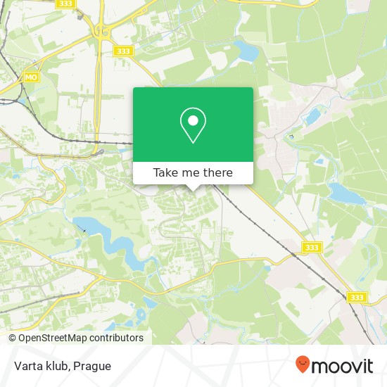 Varta klub, Boloňská 109 00 Praha map