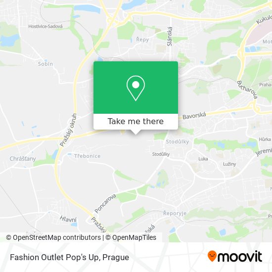 Fashion Outlet Pop's Up map