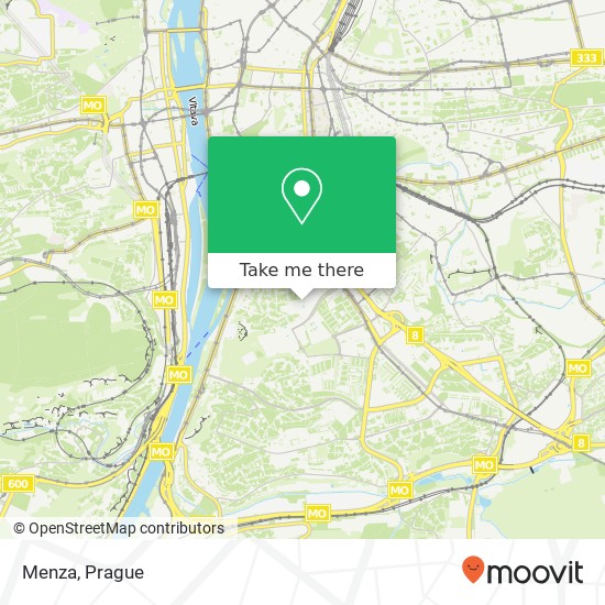 Menza, Na Lysině 772 / 12 147 00 Praha map