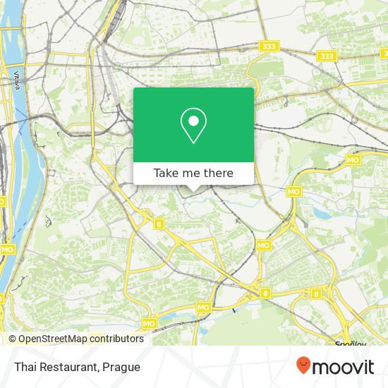 Thai Restaurant, U Plynárny 89 / 23 140 00 Praha map