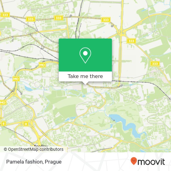 Pamela fashion, Švehlova 102 00 Praha map