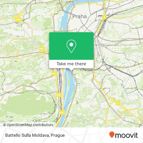 Battello Sulla Moldava, Rašínovo nábřeží 128 00 Praha map