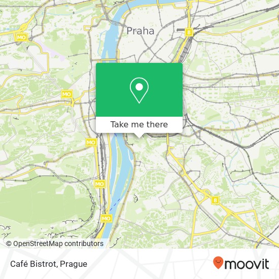 Café Bistrot, K Rotundě 3 128 00 Praha map