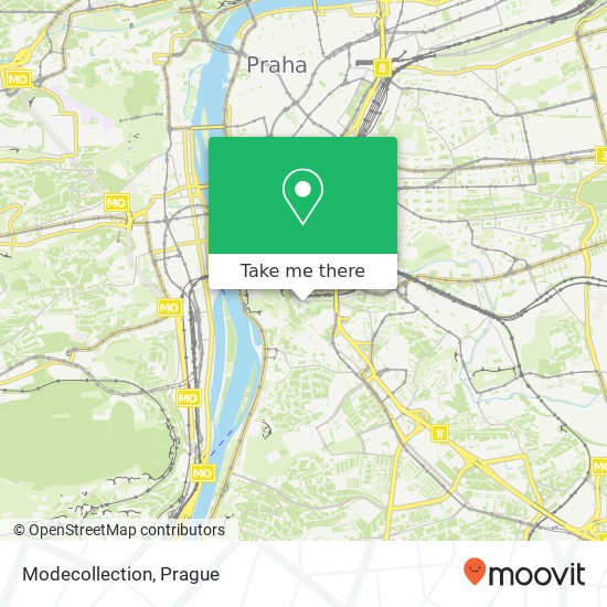 Modecollection, Slavojova 14 128 00 Praha map