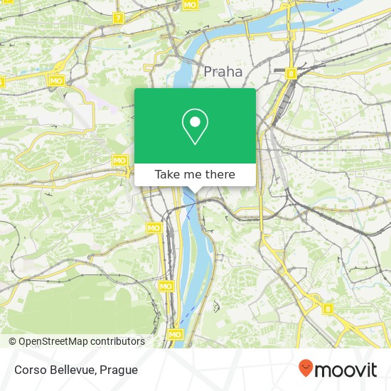 Corso Bellevue, Rašínovo nábřeží 128 00 Praha map