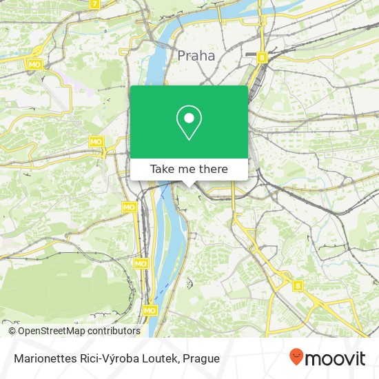 Marionettes Rici-Výroba Loutek, Vratislavova 23 128 00 Praha map
