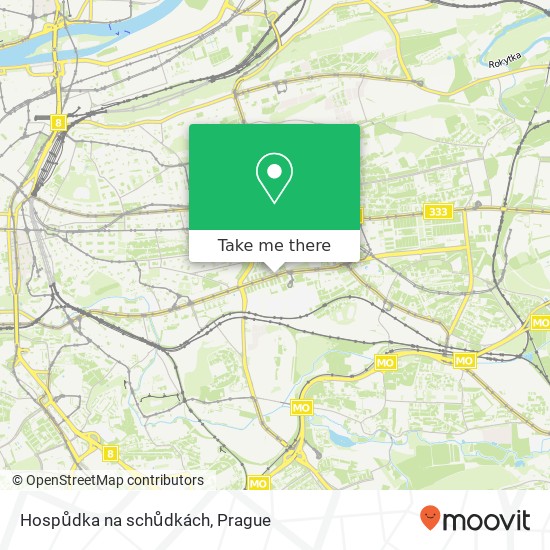 Hospůdka na schůdkách, Vršovická 91 100 00 Praha map