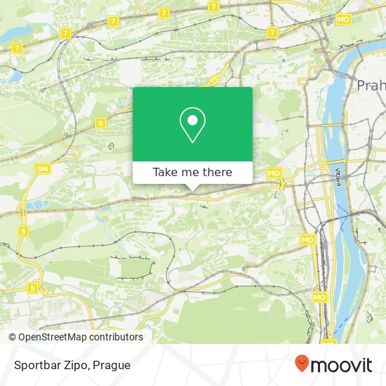 Sportbar Zipo map