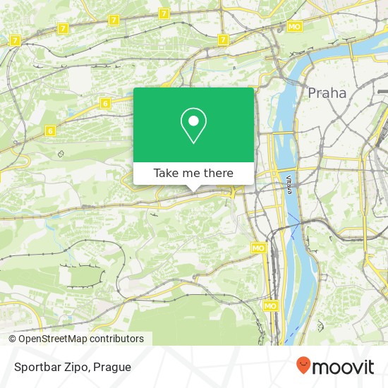 Sportbar Zipo map