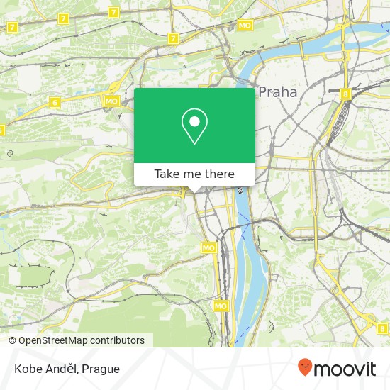 Kobe Anděl, Radlická 3185 / 1c 150 00 Praha map