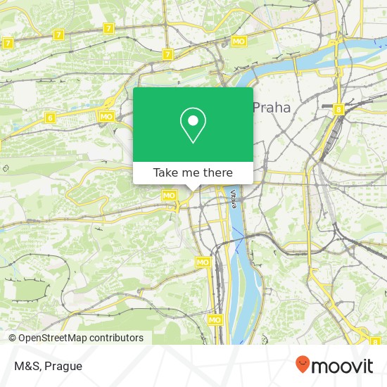 M&S, Kartouzská 150 00 Praha map