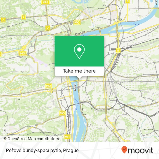 Péřové bundy-spací pytle, Náplavní 2 120 00 Praha map