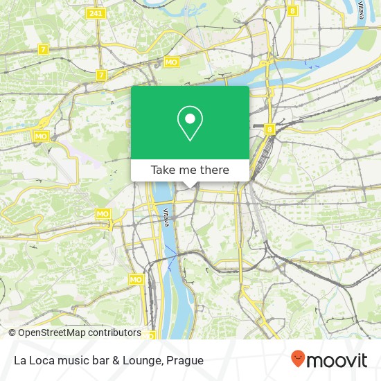 La Loca music bar & Lounge map