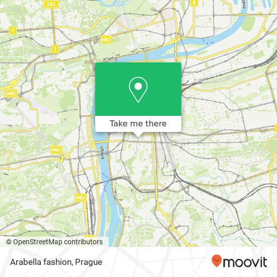 Arabella fashion, Štěpánská 11 120 00 Praha map