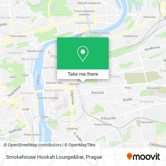 Карта Smokehouse Hookah Lounge&bar