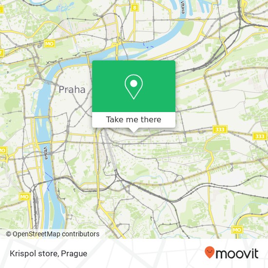 Krispol store, Mánesova 1592 / 58 120 00 Praha map