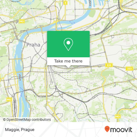 Карта Maggie, Vinohradská 79 120 00 Praha