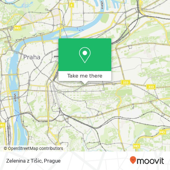 Zelenina z Tišic, 130 00 Praha map
