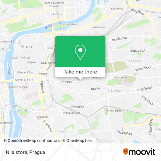 Nila store map