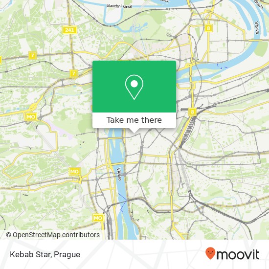 Kebab Star, Národní 949 / 19 110 00 Praha map