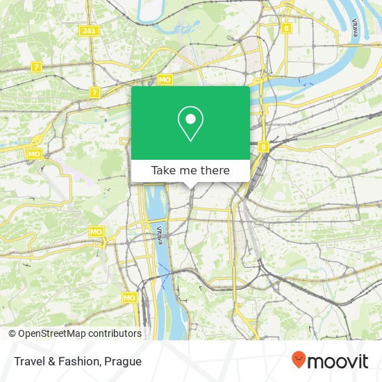 Travel & Fashion, Spálená 27 110 00 Praha map