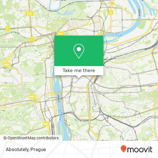 Absolutely, Vodičkova 110 00 Praha map