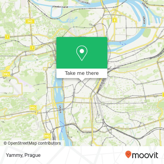 Карта Yammy, Václavské náměstí 778 / 14 110 00 Praha