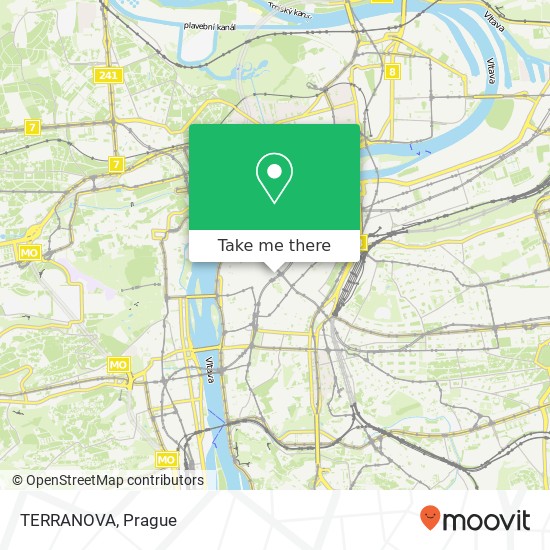 Карта TERRANOVA, Jungmannovo náměstí 8 110 00 Praha