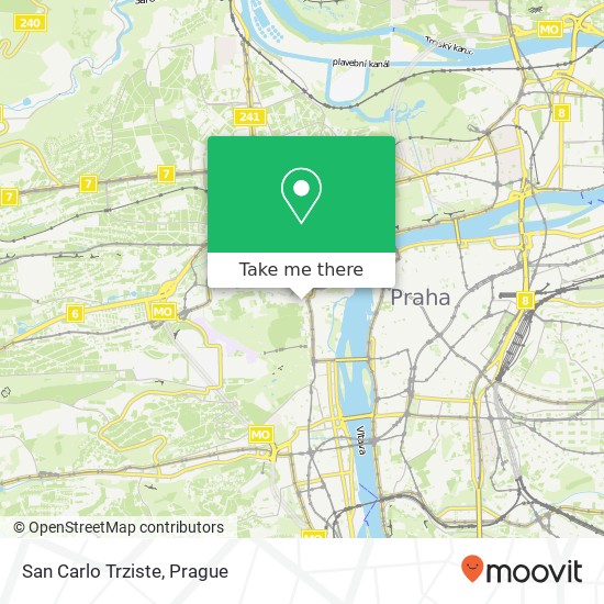 San Carlo Trziste, Tržiště 369 / 7 118 00 Praha map