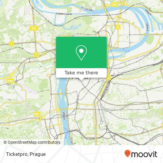 Ticketpro, Havelská 110 00 Praha map