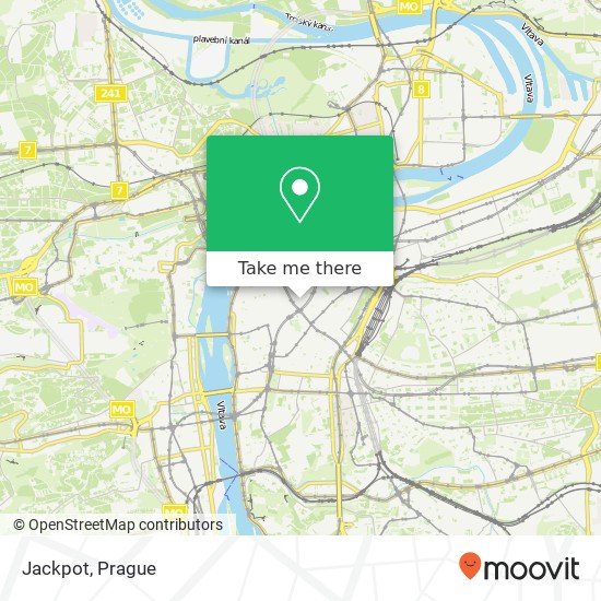 Карта Jackpot, Na Příkopě 13 110 00 Praha