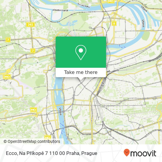 Ecco, Na Příkopě 7 110 00 Praha map